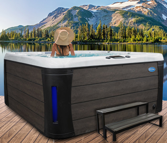Calspas hot tub being used in a family setting - hot tubs spas for sale Cleveland