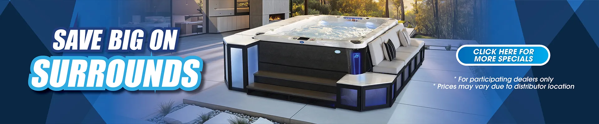 Calspas hot tub being used in a family setting - Cleveland